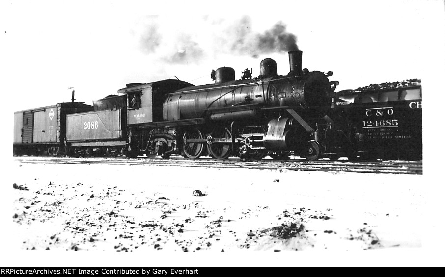 WAB 2-6-2 #2086 - Wabash RR